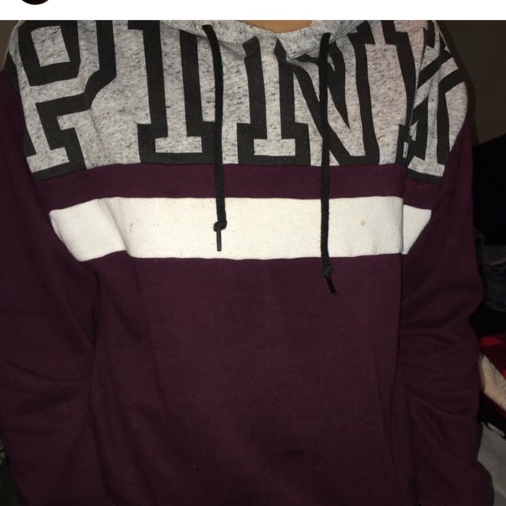 Pink hoodie